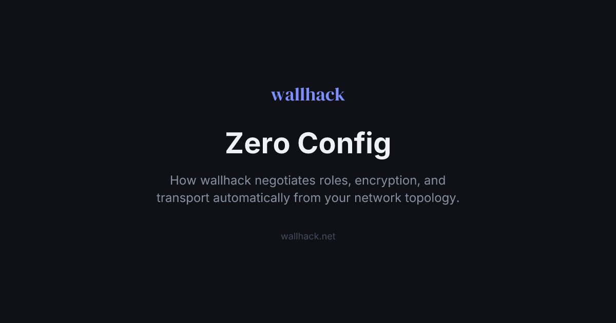 Zero Config | wallhack
